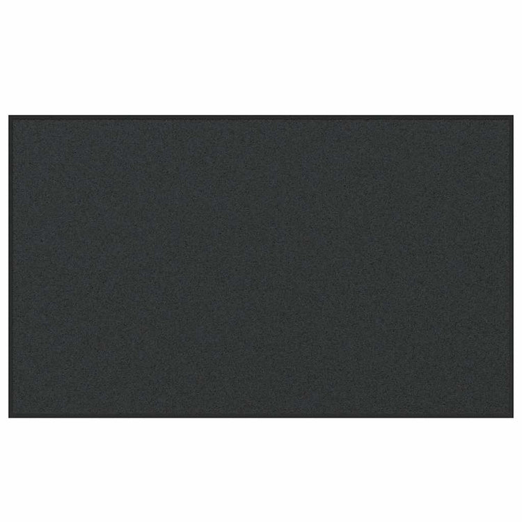 Vidaxx-Fußmatte, sonst schwarz, 90 x 150 cm, Polypropylen und Vinyl