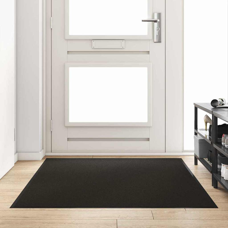 Vidaxx-Fußmatte, ansonsten schwarz, 120 x 180 cm, Polypropylen und Vinyl