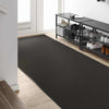 Vidaxx Fußmatte sonst schwarz 120 x 350 cm Polypropylen und Vinyl