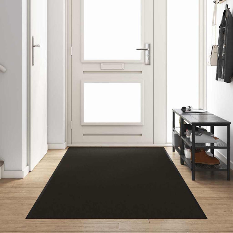 Vidaxx Fußmatte sonst schwarz 120 x 350 cm Polypropylen und Vinyl
