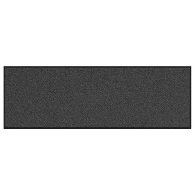 Vidaxl Fußmatte Anthrazit und Schwarz 60 x 180 cm Polypropylen und Vinyl