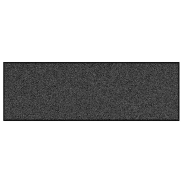 Vidaxl Fußmatte Anthrazit und Schwarz 60 x 180 cm Polypropylen und Vinyl