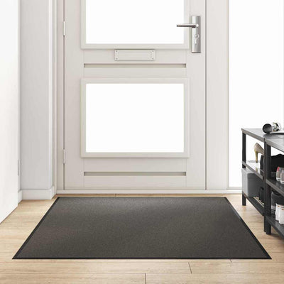 Vidaxl Fußmatte Anthrazit und Schwarz 120 x 180 cm Polypropylen und Vinyl