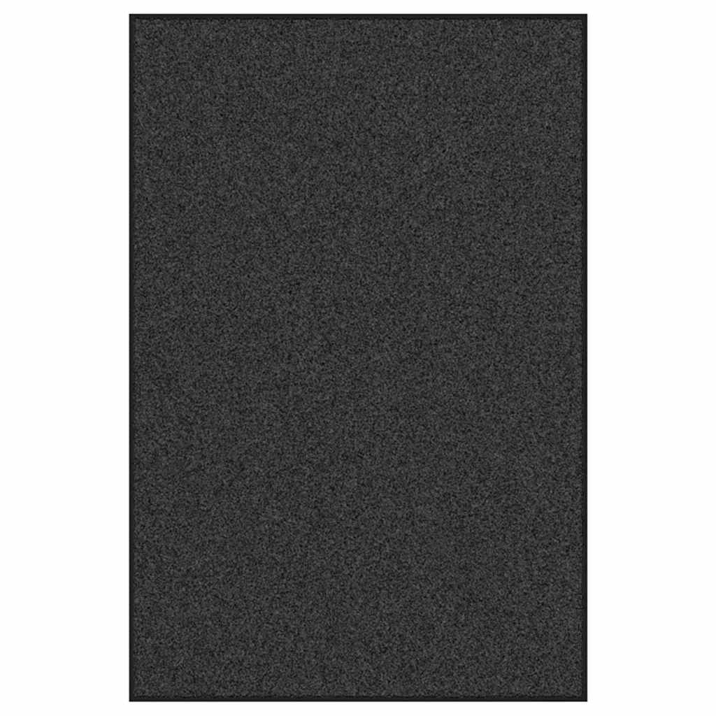 Vidaxl Fußmatte Anthrazit und Schwarz 120 x 180 cm Polypropylen und Vinyl