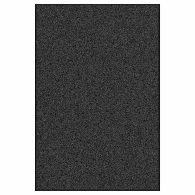 Vidaxl Fußmatte Anthrazit und Schwarz 120 x 180 cm Polypropylen und Vinyl
