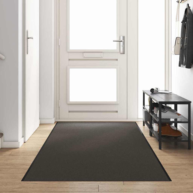 Vidaxx Fußmatte Anthrazit und Schwarz 120 x 400 cm Polypropylen und Vinyl