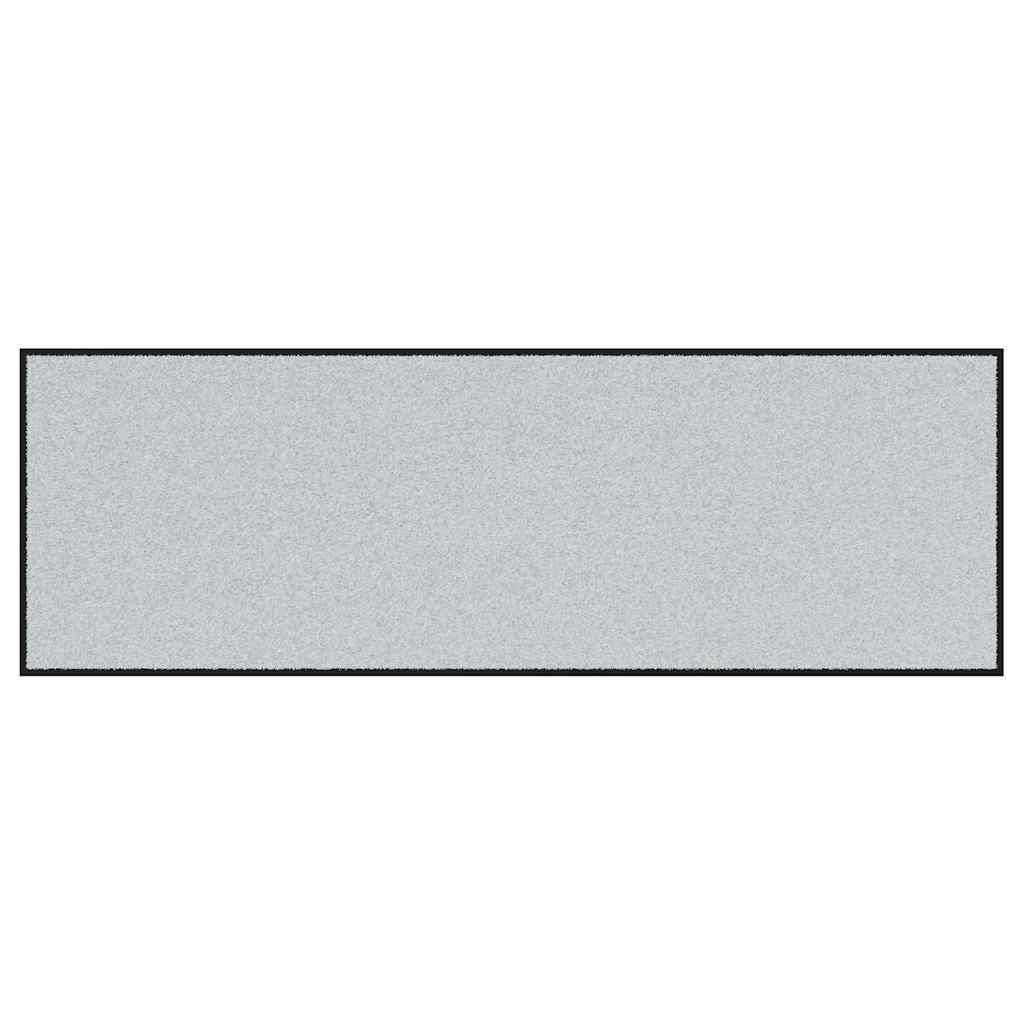 Vidaxx Fußmatte grau und schwarz 60 x 180 cm Polypropylen und Vinyl