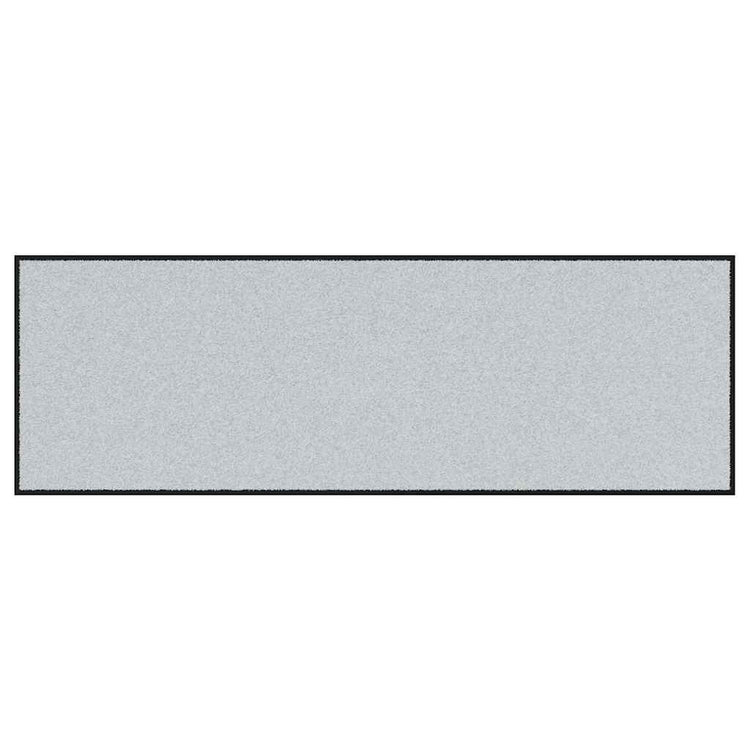 Vidaxx Fußmatte grau und schwarz 60 x 180 cm Polypropylen und Vinyl