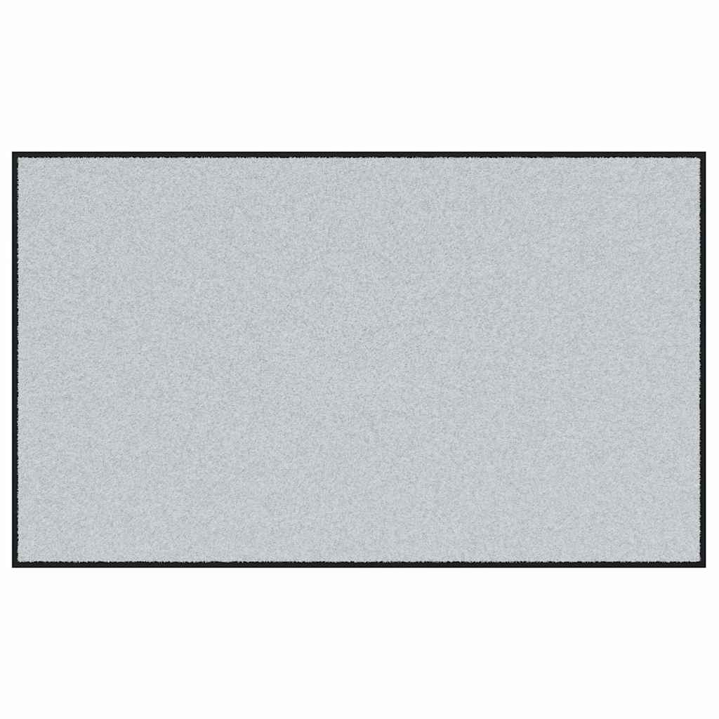 Vidaxx Fußmatte grau und schwarz 90 x 150 cm Polypropylen und Vinyl