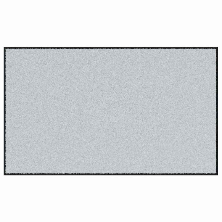Vidaxx Fußmatte grau und schwarz 90 x 150 cm Polypropylen und Vinyl