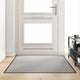 Vidaxx Fußmatte grau und schwarz 120 x 180 cm Polypropylen und Vinyl