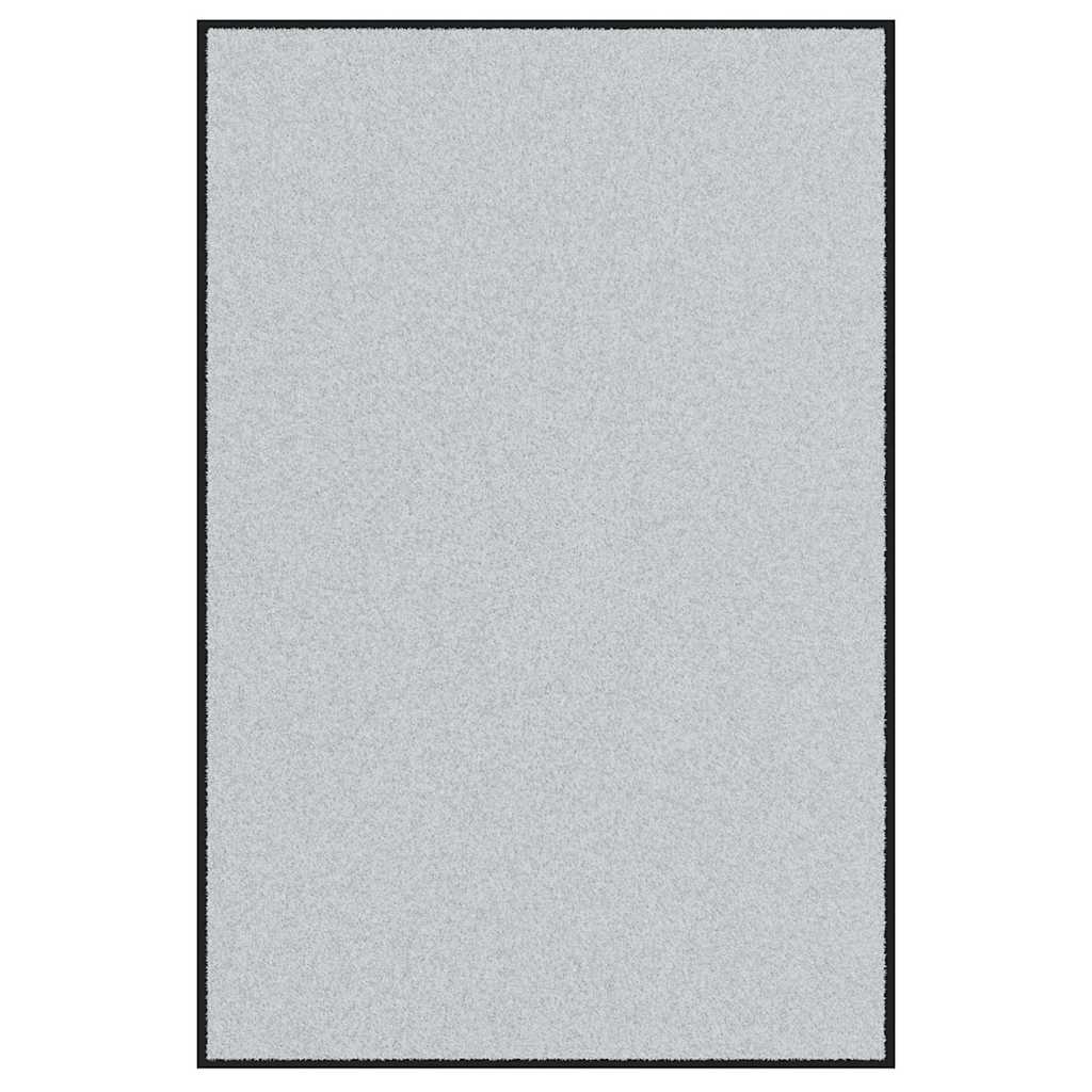 Vidaxx Fußmatte grau und schwarz 120 x 180 cm Polypropylen und Vinyl