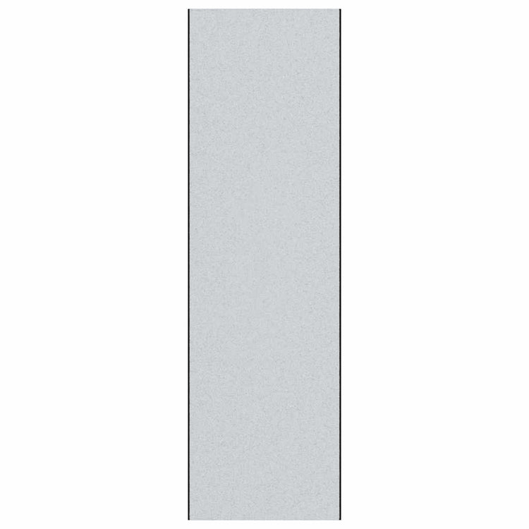 Vidaxx Fußmatte grau und schwarz 120 x 400 cm Polypropylen und Vinyl