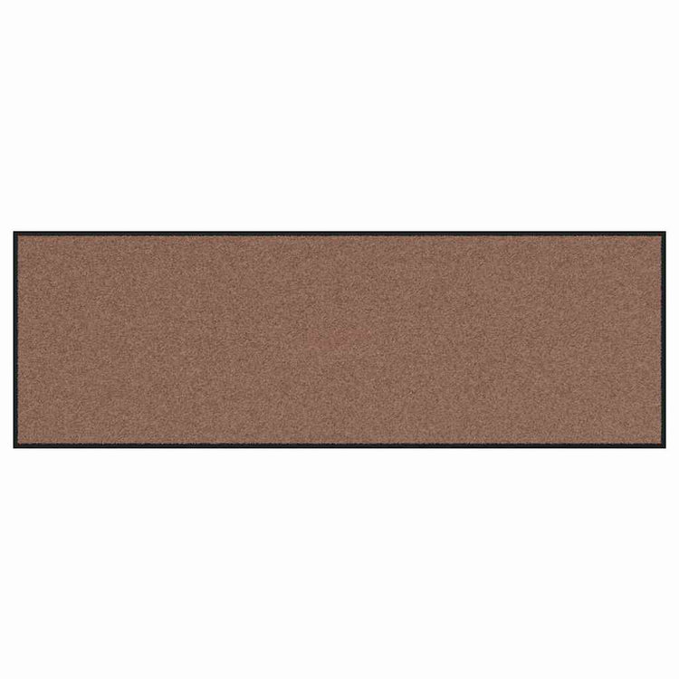 Vidaxx Fußmatte braun und schwarz 60 x 180 cm Polypropylen und Vinyl