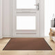 Vidaxx Fußmatte braun und schwarz 120 x 180 cm Polypropylen und Vinyl