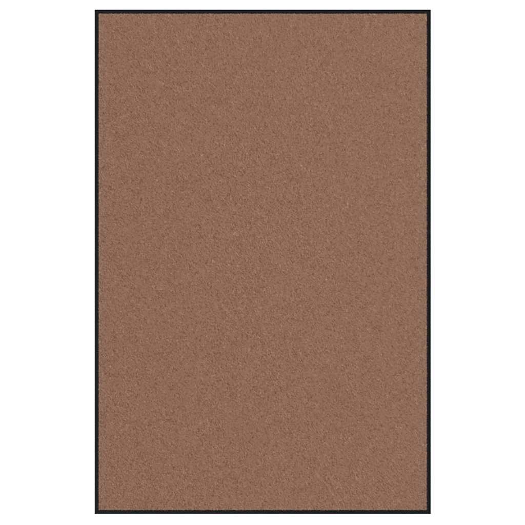 Vidaxx Fußmatte braun und schwarz 120 x 180 cm Polypropylen und Vinyl