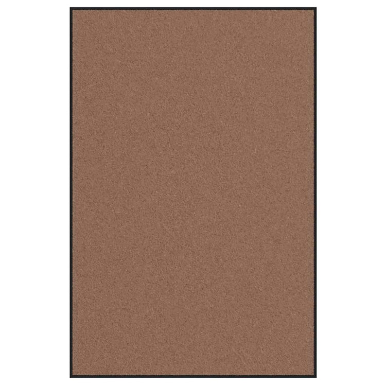 Vidaxx Fußmatte braun und schwarz 120 x 180 cm Polypropylen und Vinyl