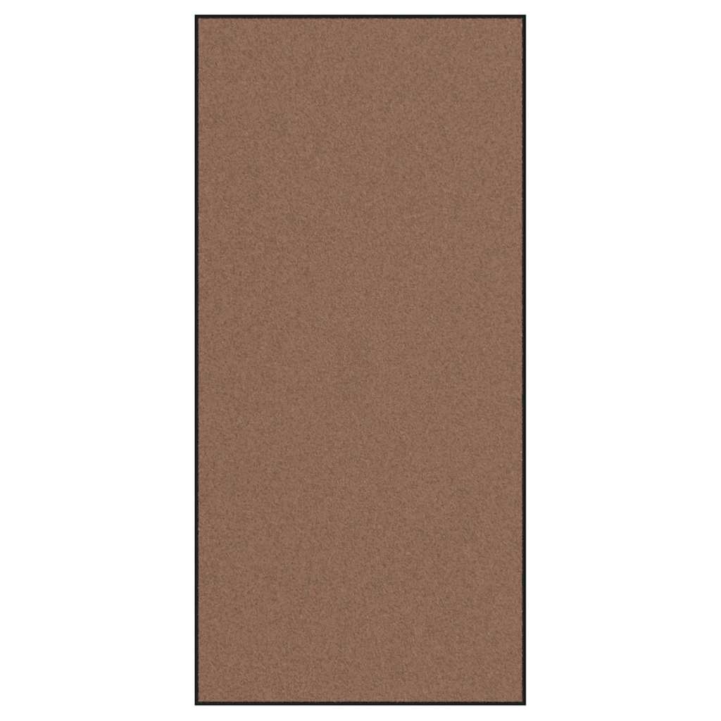 Vidaxx Fußmatte braun und schwarz 120 x 250 cm Polypropylen und Vinyl