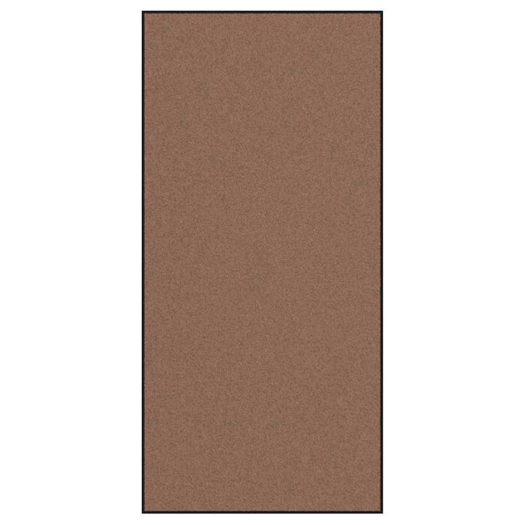 Vidaxx Fußmatte braun und schwarz 120 x 250 cm Polypropylen und Vinyl