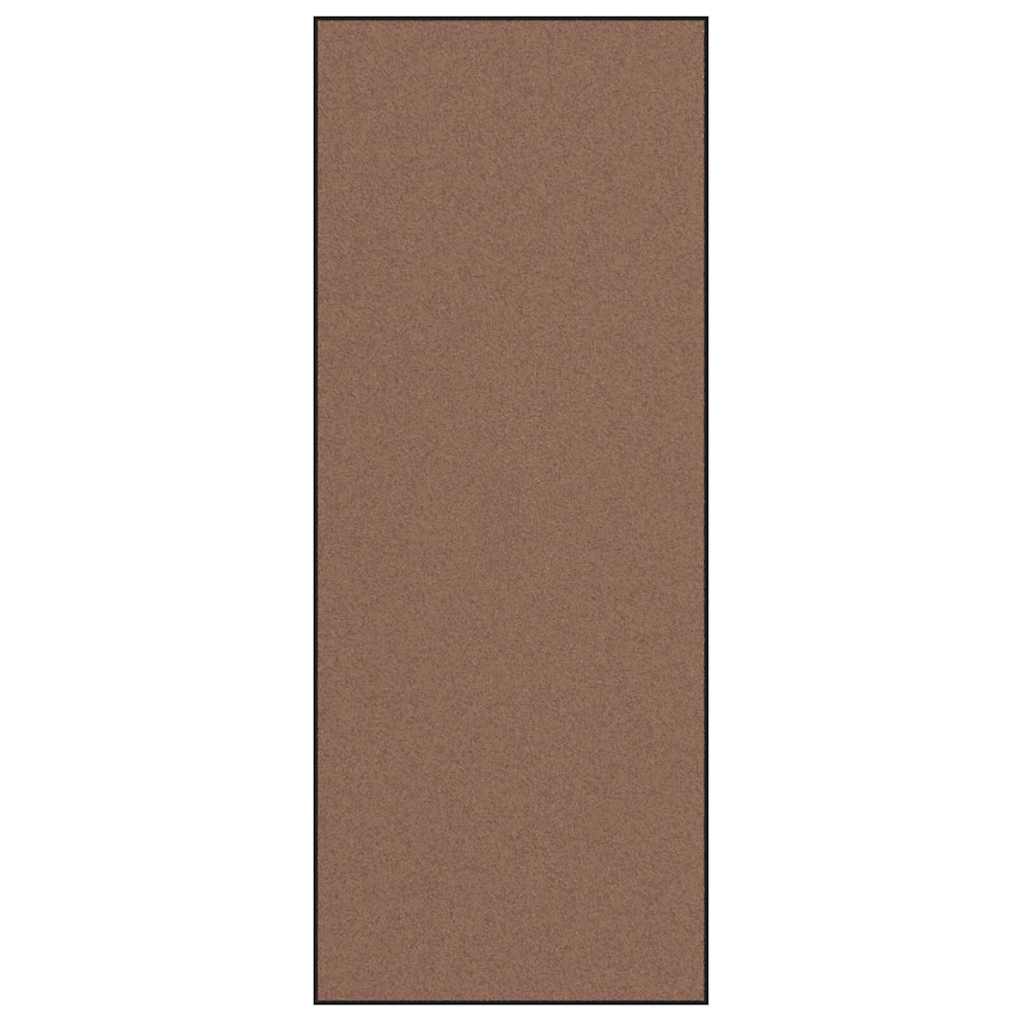 Vidaxx Fußmatte braun und schwarz 120 x 300 cm Polypropylen und Vinyl