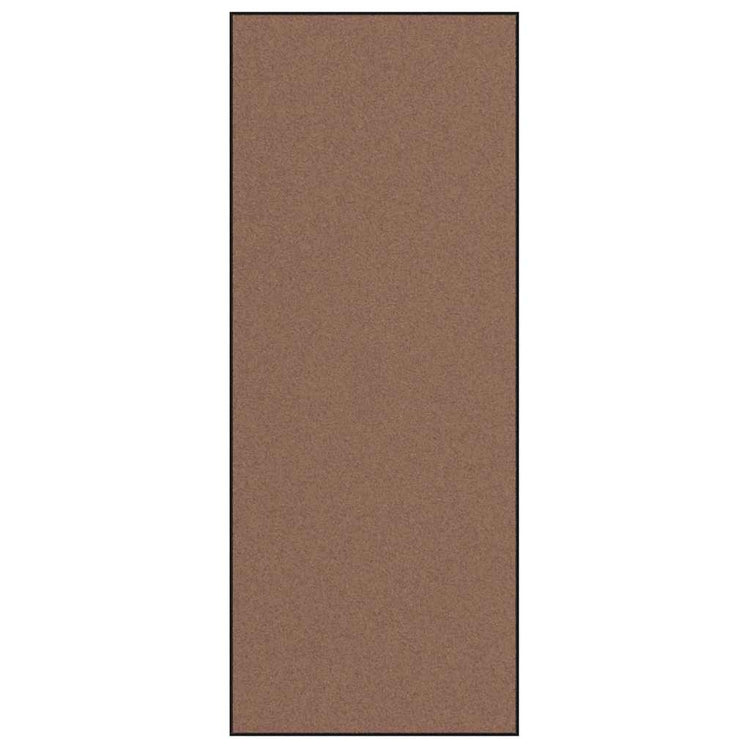 Vidaxx Fußmatte braun und schwarz 120 x 300 cm Polypropylen und Vinyl