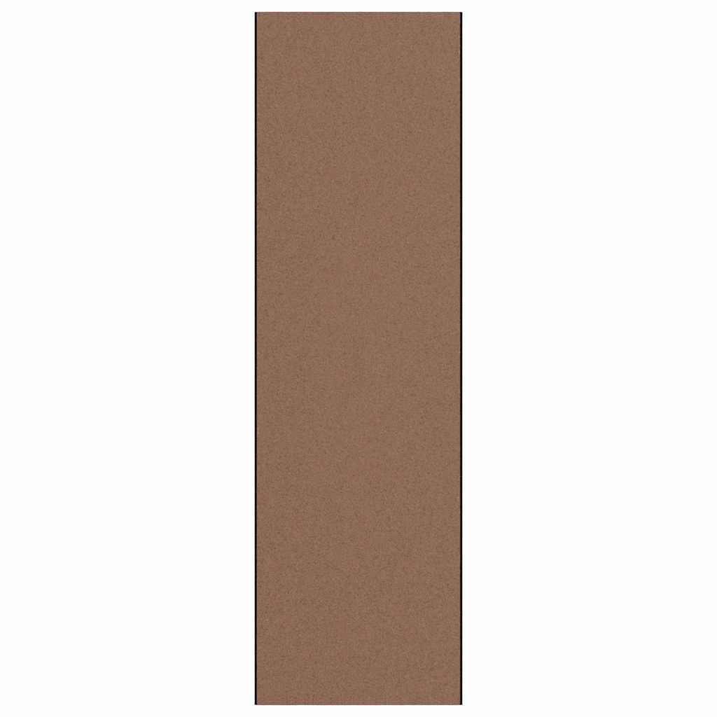 Vidaxx Fußmatte braun und schwarz 120 x 400 cm Polypropylen und Vinyl