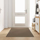 Vidaxx Fußmatte Beige und Schwarz 120 x 250 cm Polypropylen und Vinyl