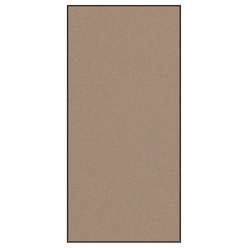 Vidaxx Fußmatte Beige und Schwarz 120 x 250 cm Polypropylen und Vinyl