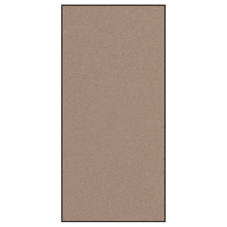 Vidaxx Fußmatte Beige und Schwarz 120 x 250 cm Polypropylen und Vinyl