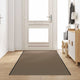 Vidaxx Fußmatte Beige und Schwarz 120 x 400 cm Polypropylen und Vinyl
