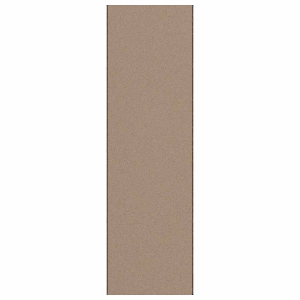 Vidaxx Fußmatte Beige und Schwarz 120 x 400 cm Polypropylen und Vinyl