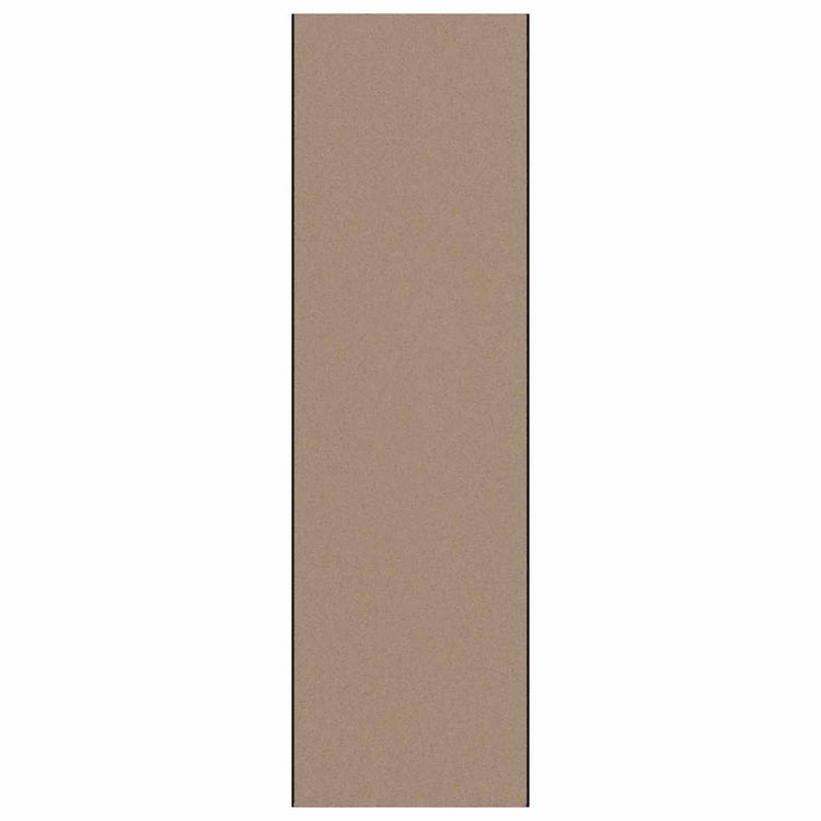 Vidaxx Fußmatte Beige und Schwarz 120 x 400 cm Polypropylen und Vinyl