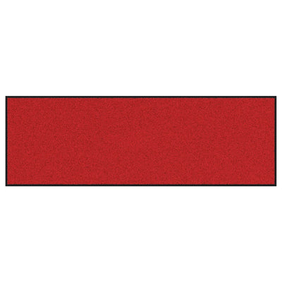 Vidaxx-Fußmatte, verschiedene Farben: Rot und Schwarz, 60 x 180 cm, Polypropylen und Vinyl