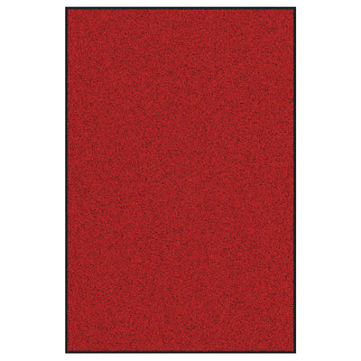 Vidaxx Fußmatte Rot und Schwarz 120 x 180 cm Polypropylen und Vinyl