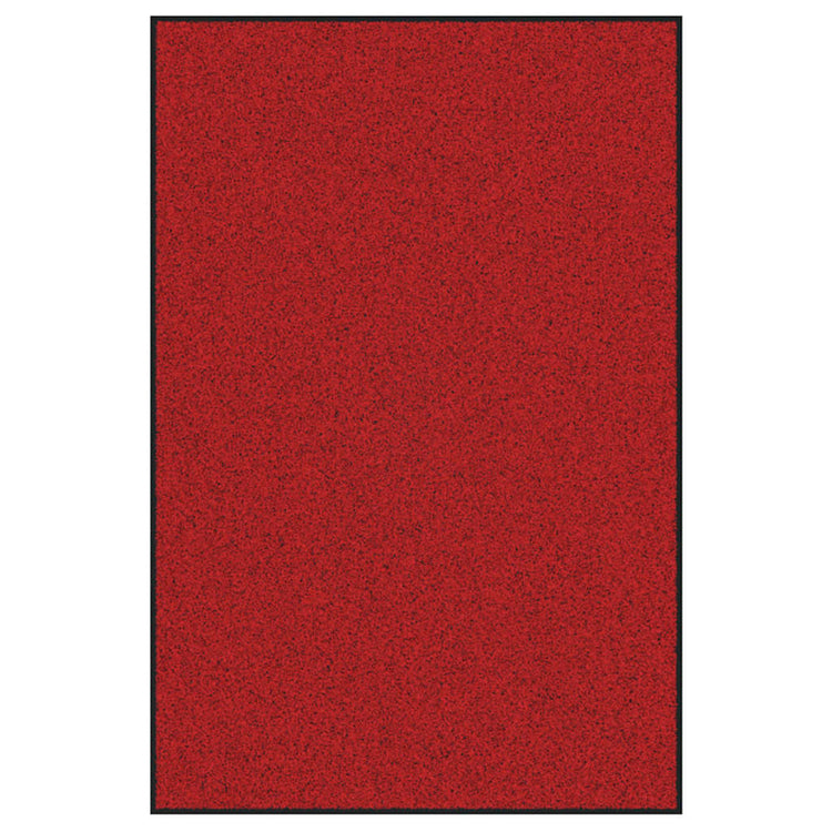 Vidaxx Fußmatte Rot und Schwarz 120 x 180 cm Polypropylen und Vinyl