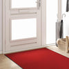 Vidaxx Fußmatte Rot und Schwarz 120 x 250 cm Polypropylen und Vinyl