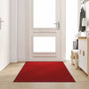 Vidaxx Fußmatte Rot und Schwarz 120 x 250 cm Polypropylen und Vinyl