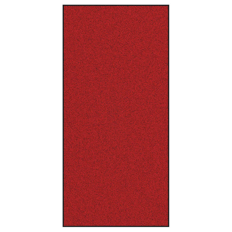 Vidaxx Fußmatte Rot und Schwarz 120 x 250 cm Polypropylen und Vinyl