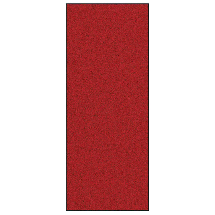 Vidaxx Fußmatte Rot und Schwarz 120 x 300 cm Polypropylen und Vinyl