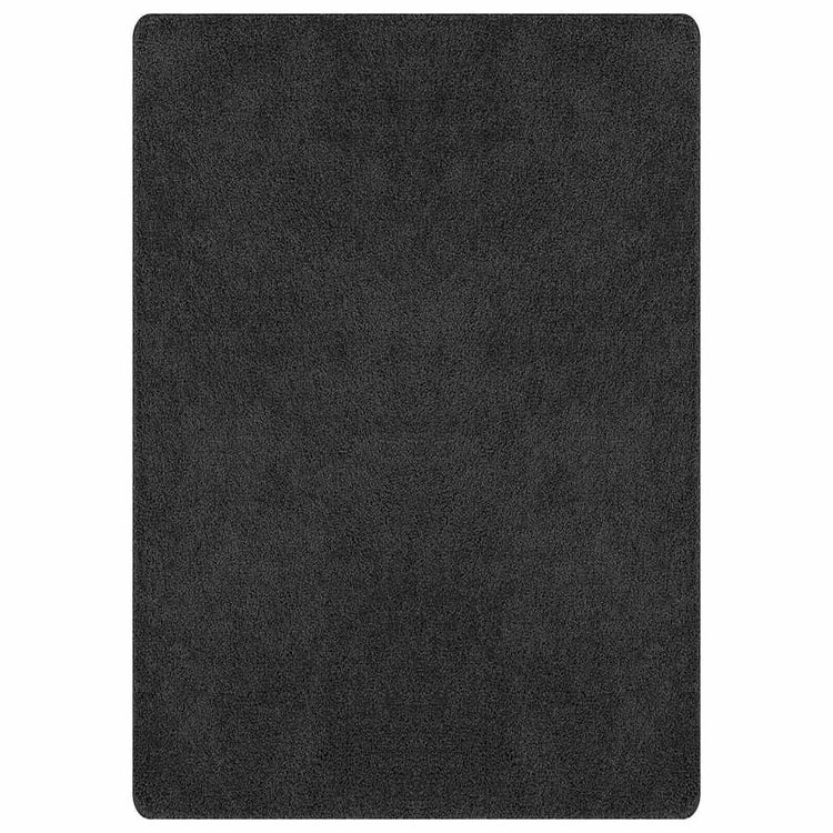 Vidaxx Anti-Rutsch-Shaggy-Teppich dunkelgrau 240 x 340 cm PP