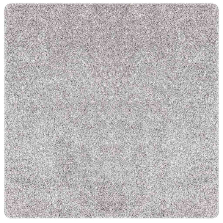 Vidaxx Anti-Rutsch-Shaggy-Teppich grau 160 x 160 cm PP