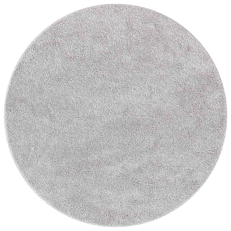 Vidaxx Anti-Rutsch-Shaggy-Teppich grau 90 x 90 cm PP
