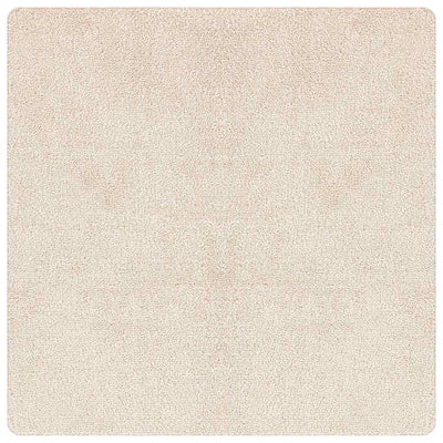Vidaxx Anti-Rutsch-Shaggy-Teppich Creme 120 x 120 cm PP