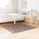 Vidaxx Anti-Rutsch-Shaggy-Teppich braun 120 x 120 cm PP