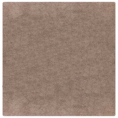 Vidaxx Anti-Rutsch-Shaggy-Teppich braun 120 x 120 cm PP