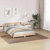 Vidaxx Anti-Rutsch-Shaggy-Teppich braun 160 x 230 cm PP