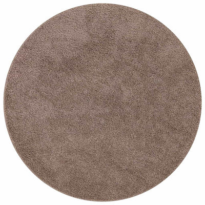 Vidaxx Anti-Rutsch-Shaggy-Teppich braun 120 x 120 cm PP