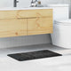 Vidaxx Anti-Rutsch-Badematte dunkelgrau 50 x 80 cm PP
