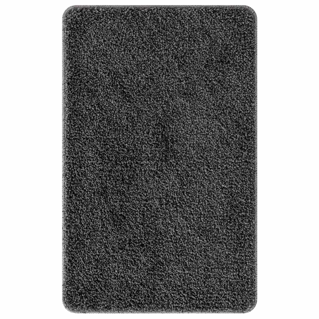 Vidaxx Anti-Rutsch-Badematte dunkelgrau 50 x 80 cm PP
