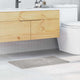 Vidaxx Anti-Rutsch-Badematte grau 50 x 80 cm PP